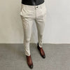 James™ Formele stijl extra skinny zwarte herenpantalon