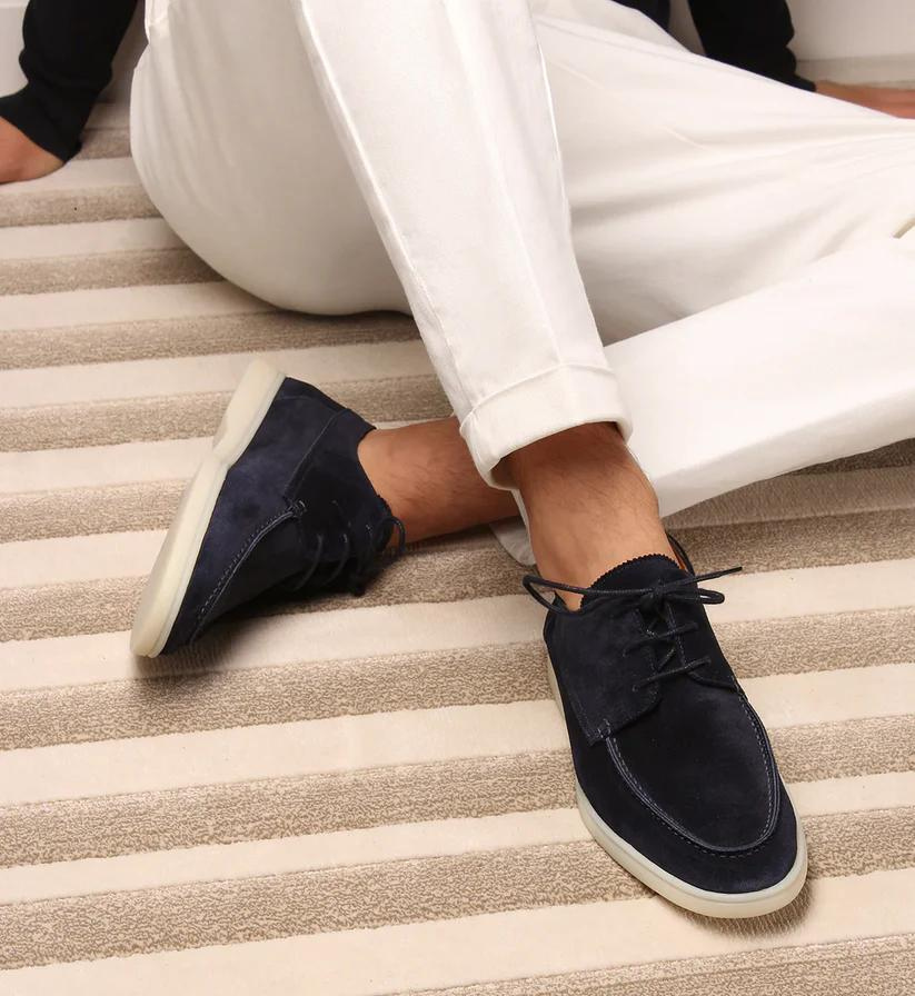 Loafers heren suede hotsell