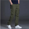Oliver® slim fit heren cargo broek met Multi klepzakken