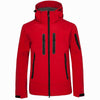 Oliver® rode waterdichte winddichte ski jas met opstaande kraag