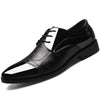 Hudson™ kantoor en partij stijl glanzende heren leren schoenen