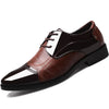 Hudson™ kantoor en partij stijl glanzende heren leren schoenen