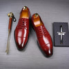 Oliver® Retro derby stijl lederen formele nette schoenen
