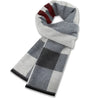Oliver® grijs gevoerde wollen comfortabele heren sjaal