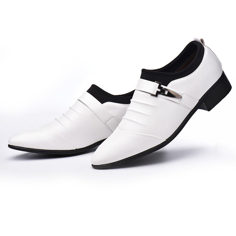 Oliver® Gerimpeld leren ontwerp formele nette schoenen