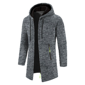 Oliver® lichtgrijze hoge lichtgewicht heren hoodie