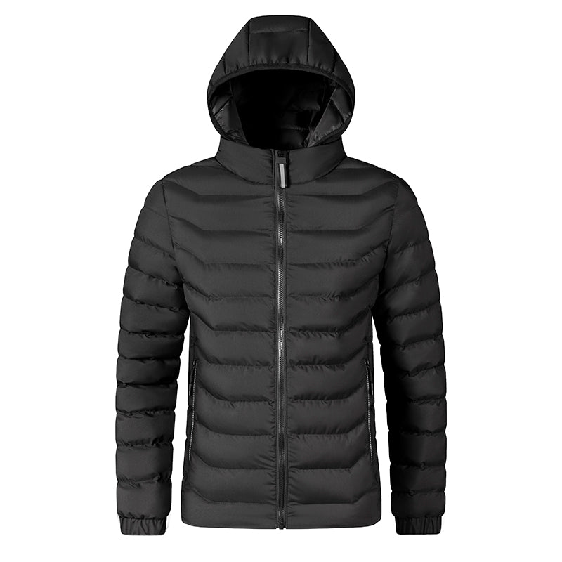 Oliver® capuchon met rits winddichte heren Puffer Jas