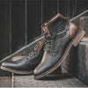 Oliver® Heren veterboots Mode Retro Enkel Lederen shoenen