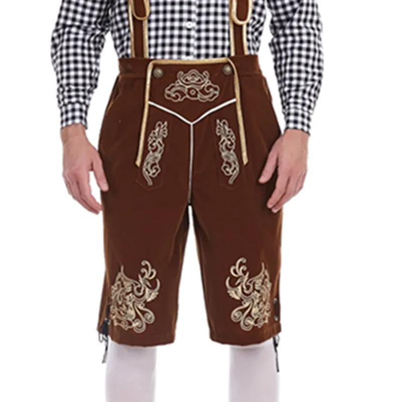 WoudGer - Lederhosen voor Heren - Perfecte Beierse Outfit voor Oktoberfest