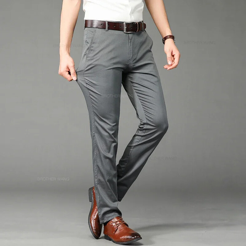 Marlend - Heren Pantalon - Slim Fit, Comfortabel, Ademend, Kantoorstijl