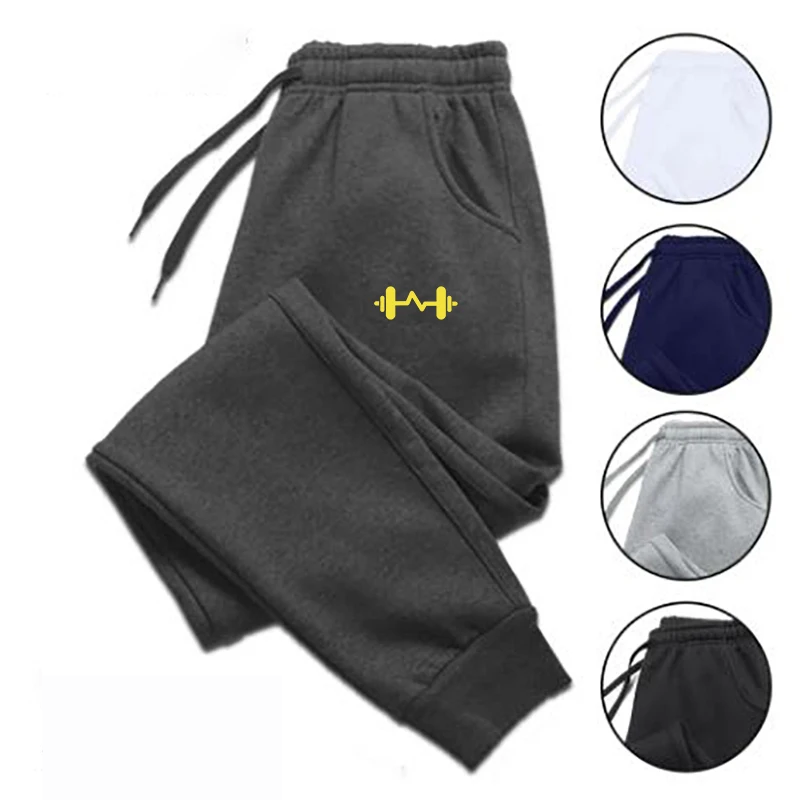 Velobro - Joggingbroek Heren - Zachte Fleece Sweatpants met Gym Logo