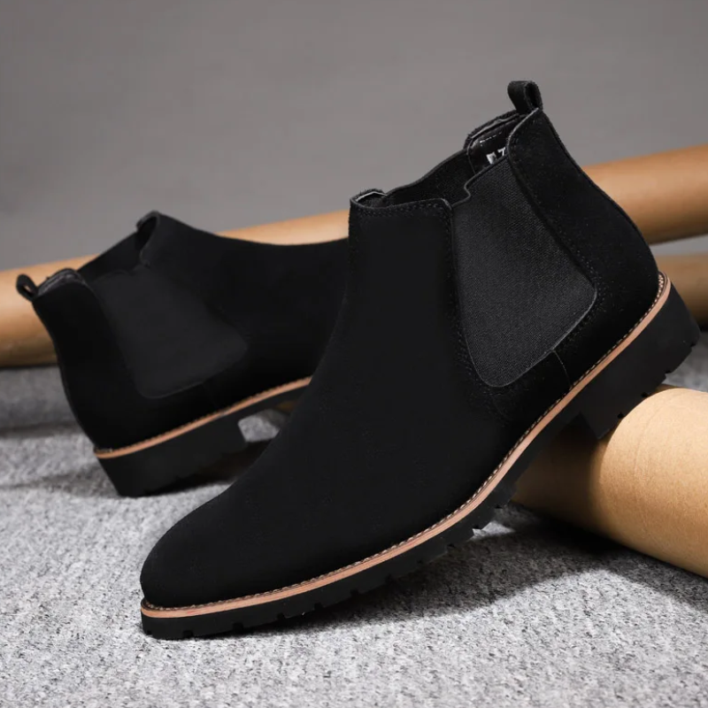 Helstan - Duurzame Chelsea Boots Heren met Profielzool