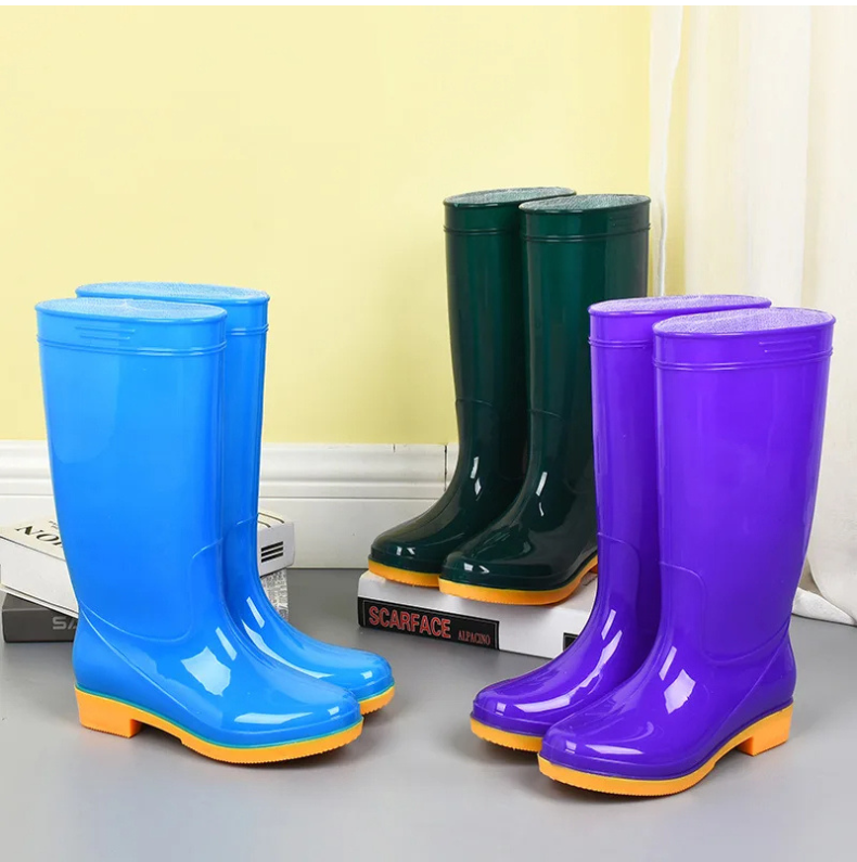 Vaarten - Hoge Heren Regenlaarzen met Anti-Slip Zool | Waterdicht & Comfortabel