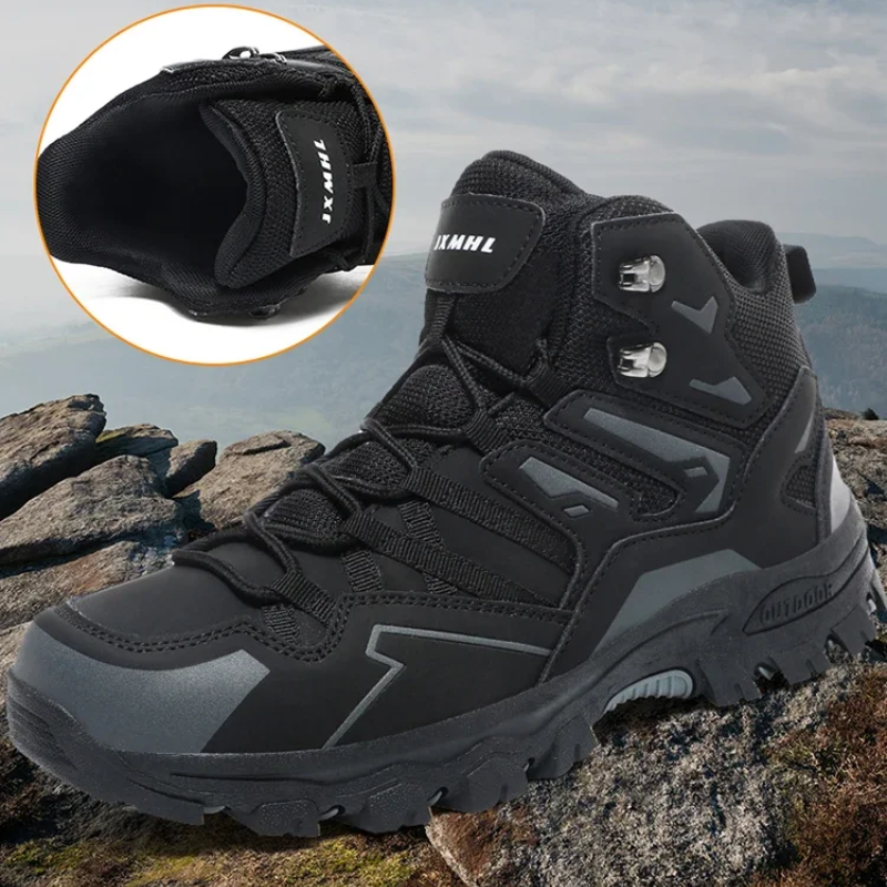 Footrel - Wandelschoenen Heren Ademend Waterdicht Outdoor Trekking