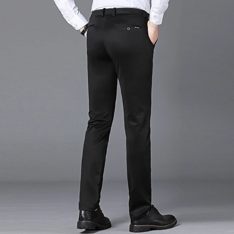 Nordlen -  Heren Pantalon - Slim Fit Businessbroek Met Stretchstof