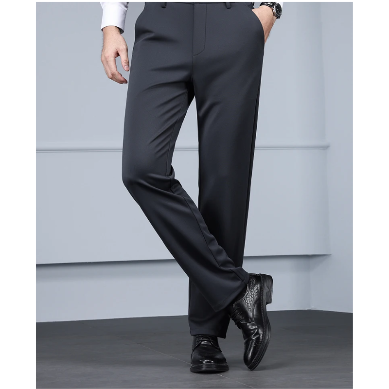 Dolhart - Heren Pantalon - Slim Fit Broek Met Achterzakken Voor Formele Stijl