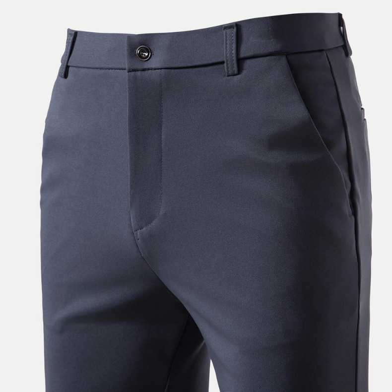 Ventero - Heren Pantalon - Slim Fit Broek Voor Formele Gelegenheden en Werk