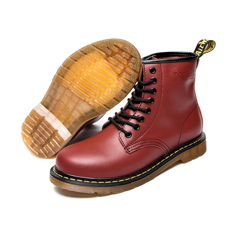 Alpenix - Winterlaarzen voor Heren, Leren Veterboots met Duurzame Zool