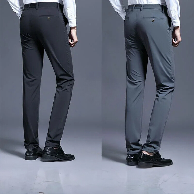 Volhent - Heren Pantalon - Comfortabele Slim Fit Broek voor Formele Gelegenheden