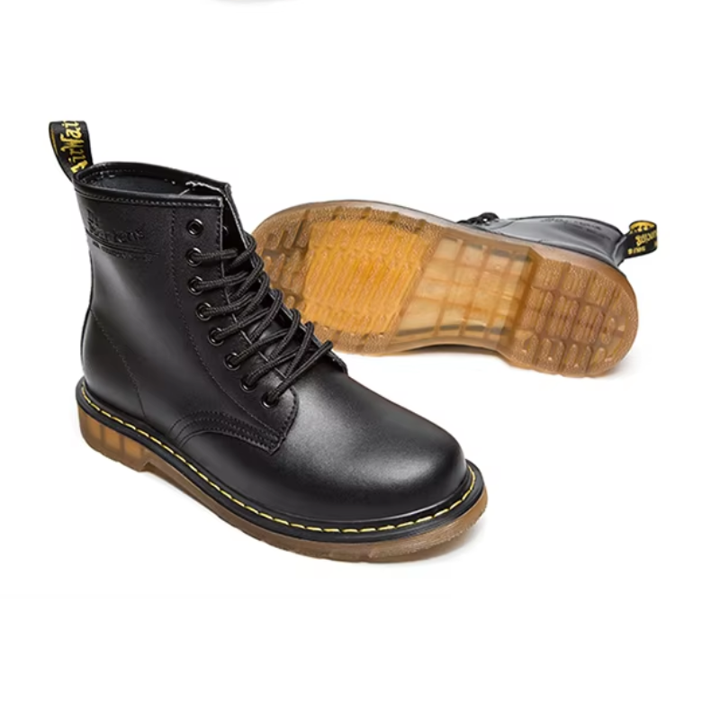 Alpenix - Winterlaarzen voor Heren, Leren Veterboots met Duurzame Zool