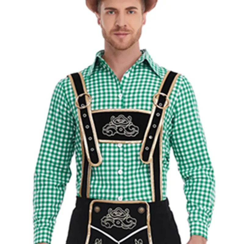 WoudGer - Lederhosen voor Heren - Perfecte Beierse Outfit voor Oktoberfest