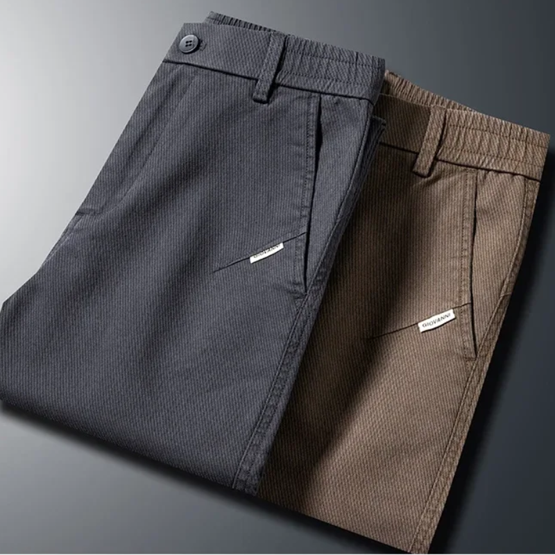 Gentrov - Heren Pantalon - Slim Fit Broek Voor Dagelijks Gebruik en Kantoor