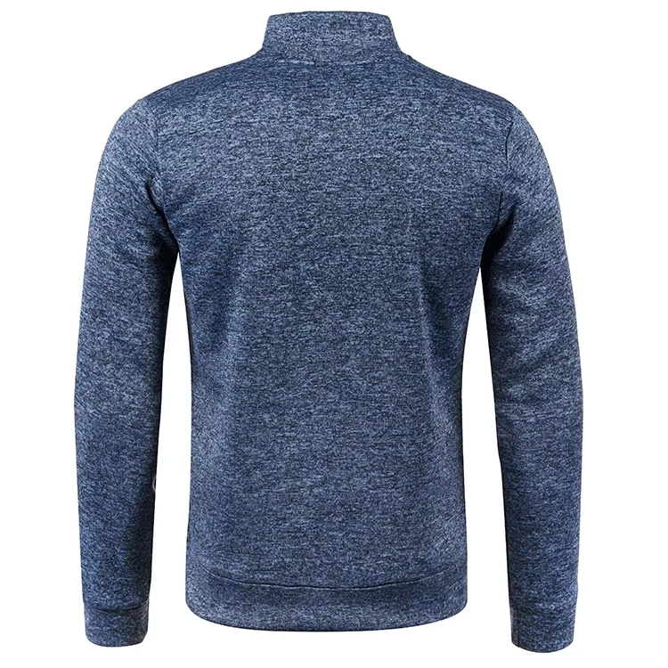 Lanston - Heren Vest met Rits - Casual Sportief Sweatshirt