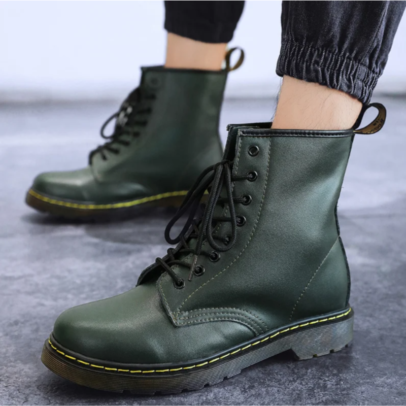 BoldMan - Heren Boots met Duurzame Zool en Klassieke Vetersluiting