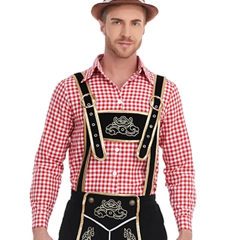 WoudGer - Lederhosen voor Heren - Perfecte Beierse Outfit voor Oktoberfest