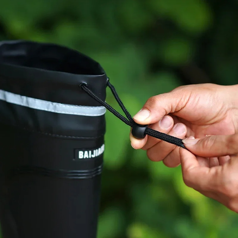 Blokman - Heren Regenlaarzen - Hoge Waterdichte Laarzen met Verstelbare Rand