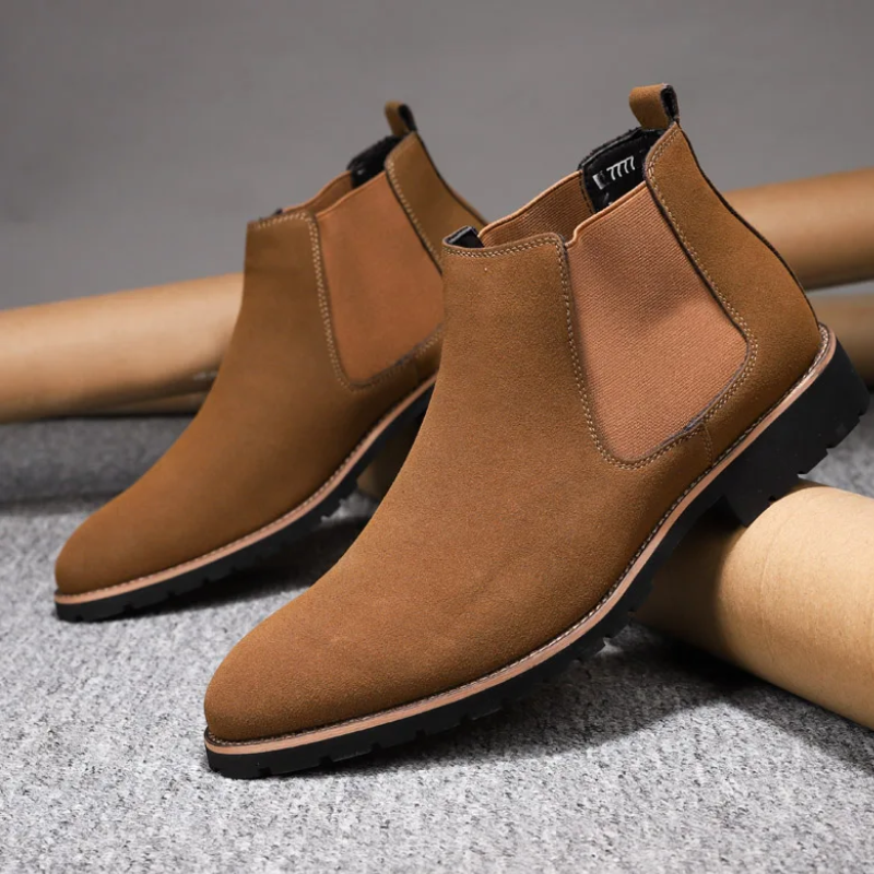 Helstan - Duurzame Chelsea Boots Heren met Profielzool