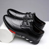 Hudson™ Heren leren schoenen in mannelijke stijl met vetersluiting