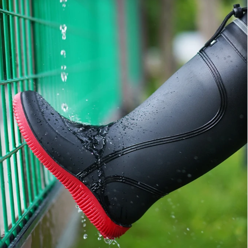 Moerdam - Waterdichte Heren Regenlaarzen met Anti-Slip Zool | Comfortabel & Duurzaam