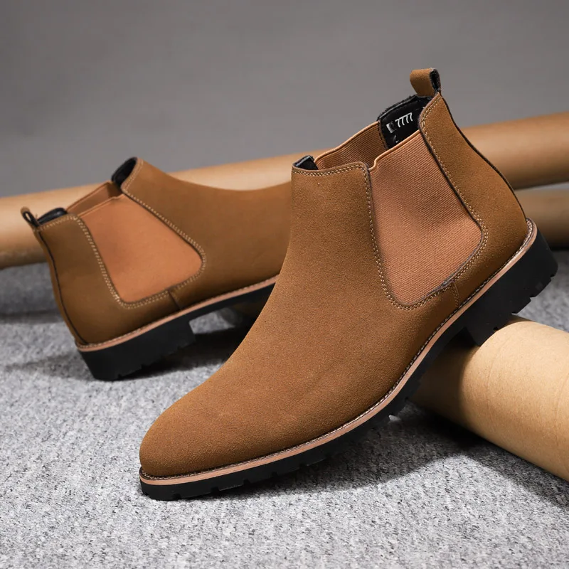 Helstan - Duurzame Chelsea Boots Heren met Profielzool