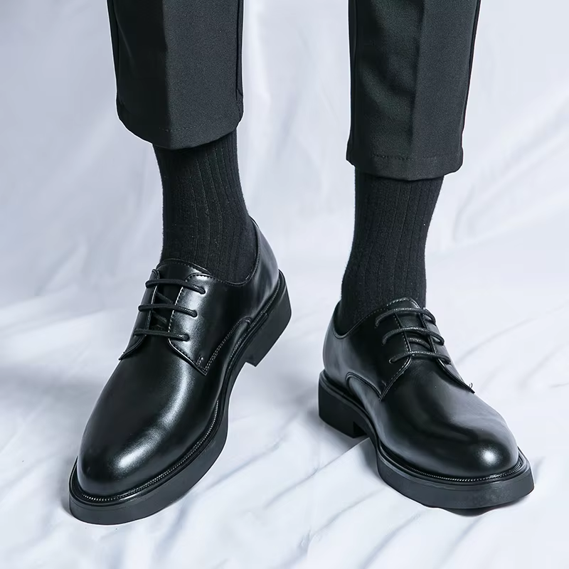 Kasmund - Nette Heren Schoenen Leren Oxford met Strak Vetersysteem