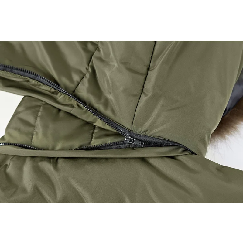 Horwind - Parka Winterjas Heren – Lang Model met Bontkraag en Warme Voering