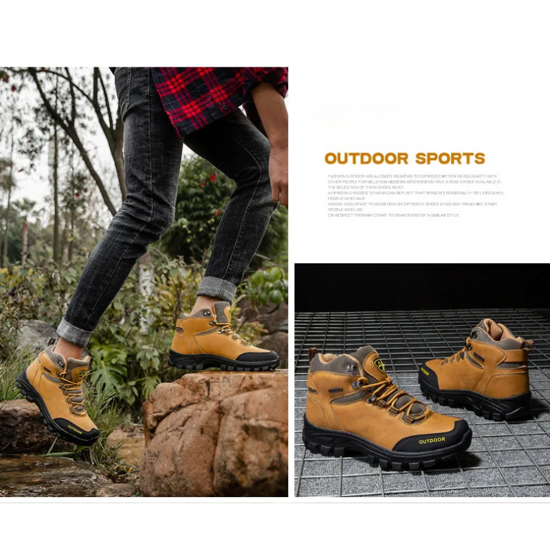 Duratra - Wandelschoenen Heren Waterdicht Antislip Outdoor Schoenen