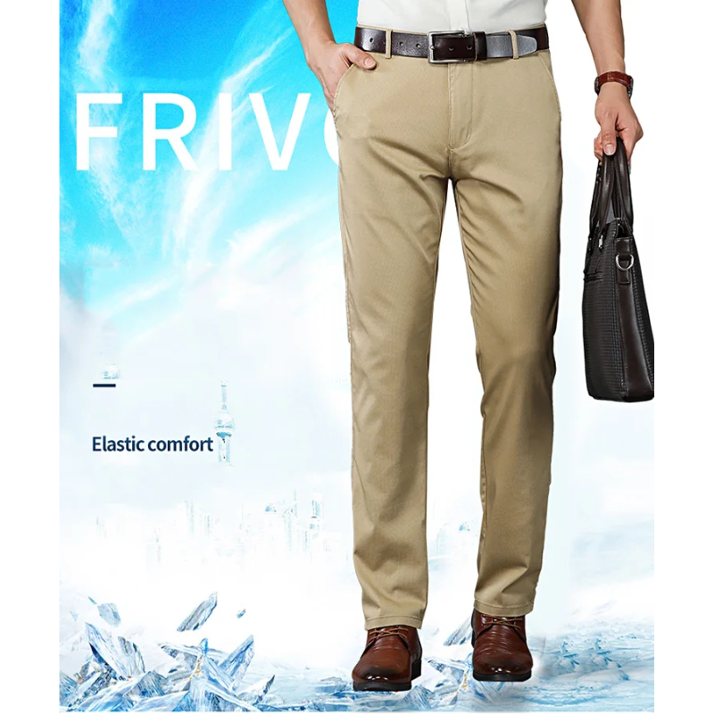 Fenrold - Heren Pantalon - Slim Fit, Comfortabel, Ademend, Zakelijk