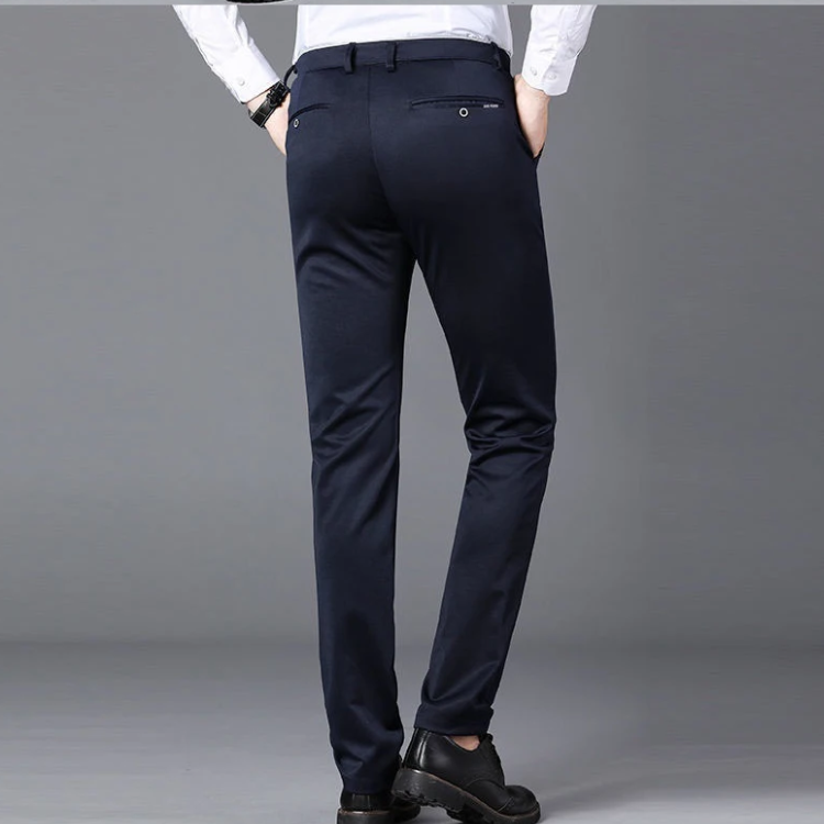 Nordlen -  Heren Pantalon - Slim Fit Businessbroek Met Stretchstof