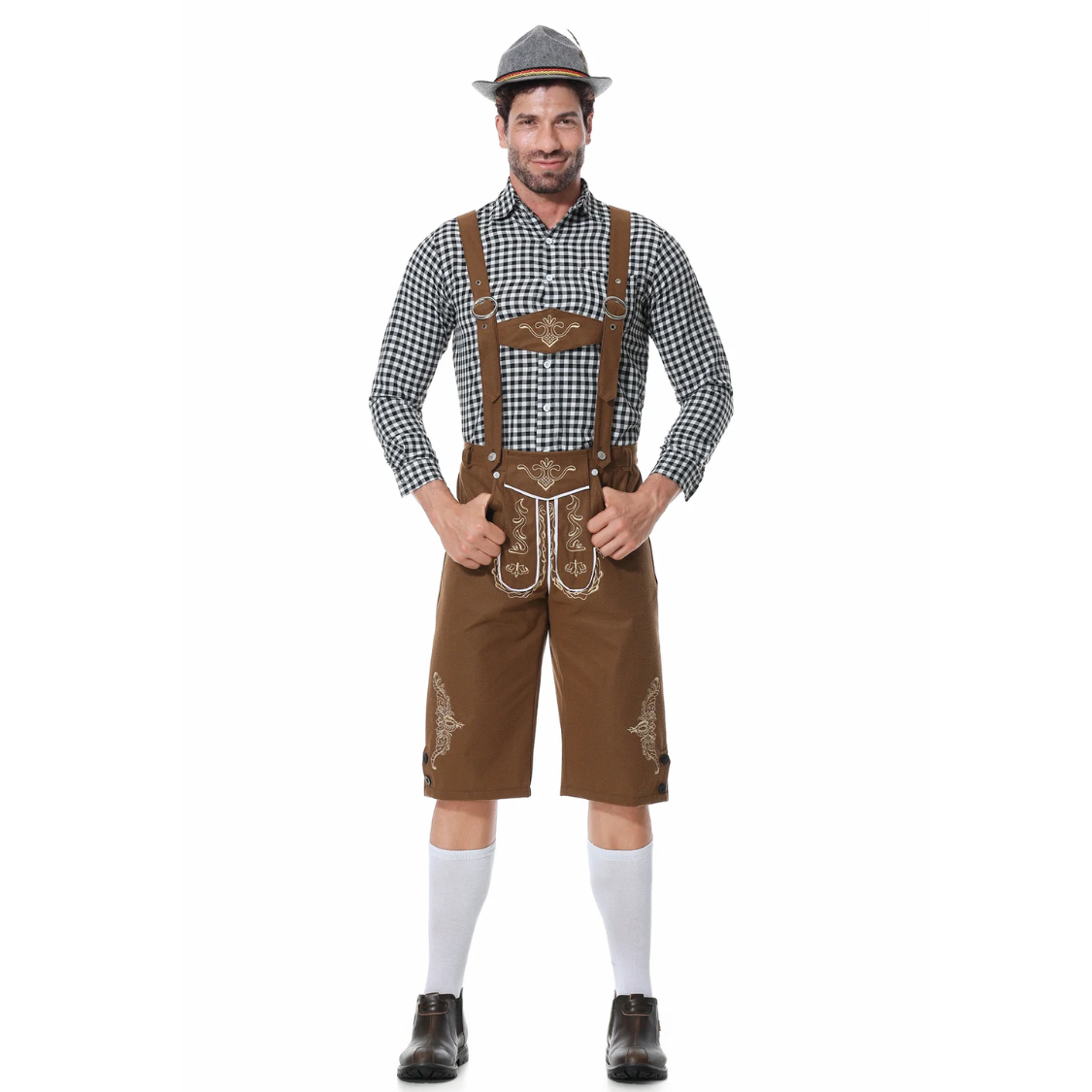 HerLux - Traditionele Heren Lederhosen in Verschillende Stijlen - Feestelijk