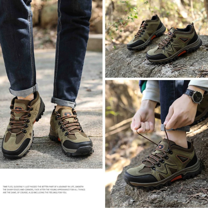 Bootrax - Wandelschoenen Heren Ademend Antislip Outdoor Trekkingschoenen