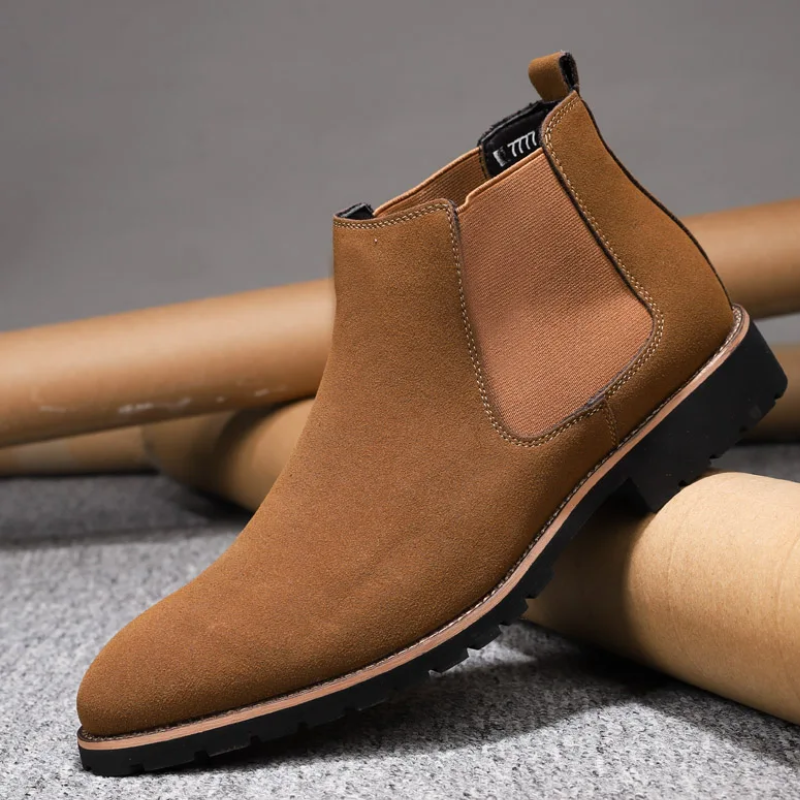 Helstan - Duurzame Chelsea Boots Heren met Profielzool