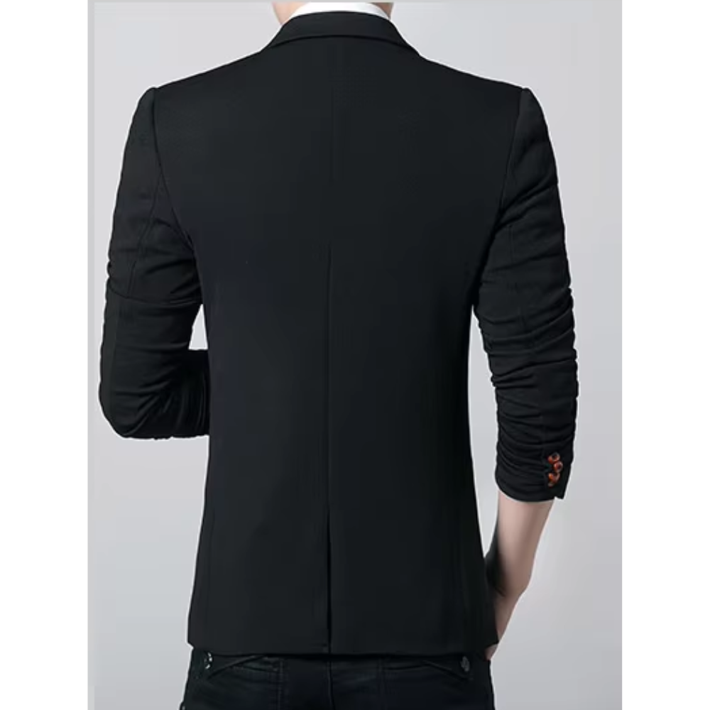 Boldier - Heren Colbert - Slim Fit Blazer Met Één Knoop en Zakdetails