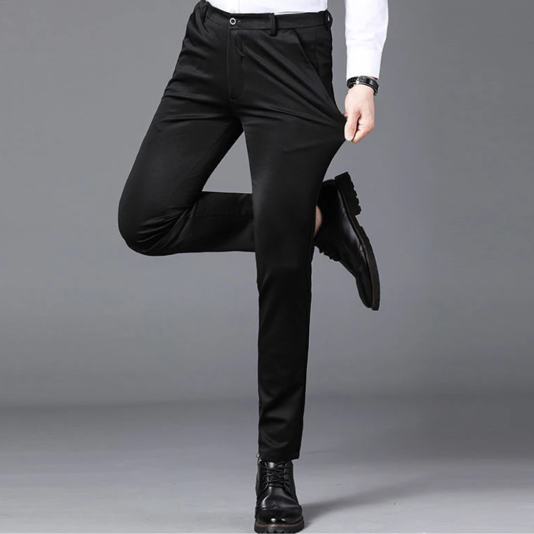 Nordlen -  Heren Pantalon - Slim Fit Businessbroek Met Stretchstof