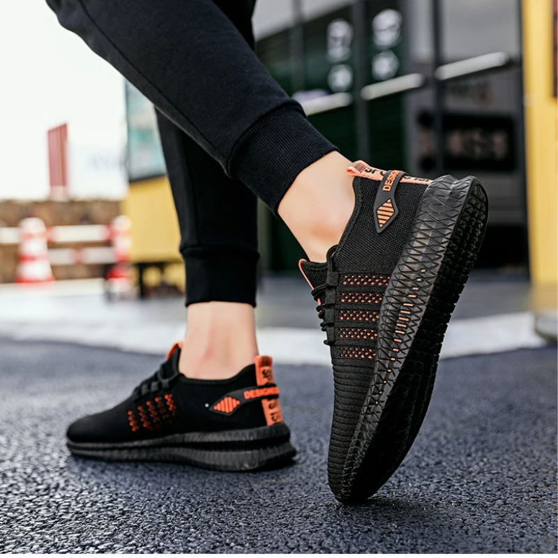 Gaitmax - Orthopädische Schuhe Herren - Atmungsaktive Mesh Sneaker mit Robuster Sohle