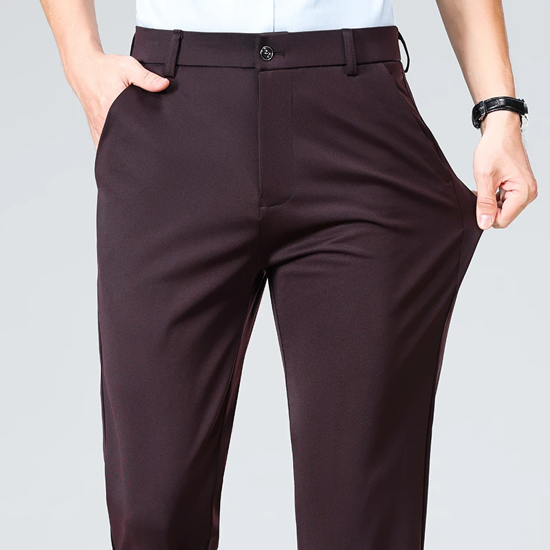 Barwelt - Heren Pantalon - Comfortabele Businessbroek, Rechte Pasvorm