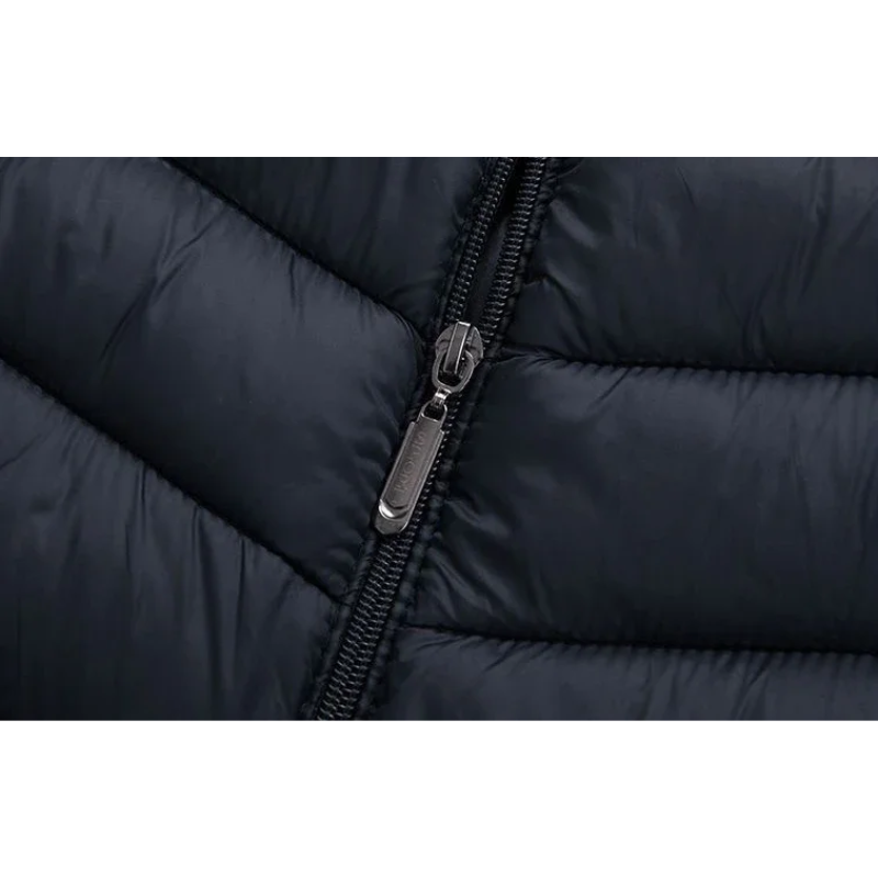 Marvlek - Puffer Jacket Heren Lichtgewicht met Capuchon, Winddicht, Opvouwbaar & Warm