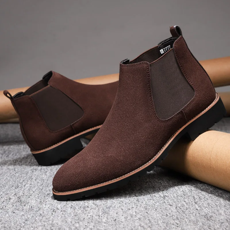 Helstan - Duurzame Chelsea Boots Heren met Profielzool