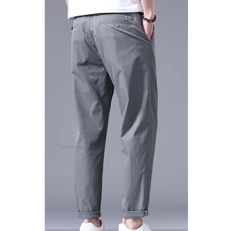 Vorlano -  Heren Pantalon - Broek Met Elastische Tailleband en Comfort Fit