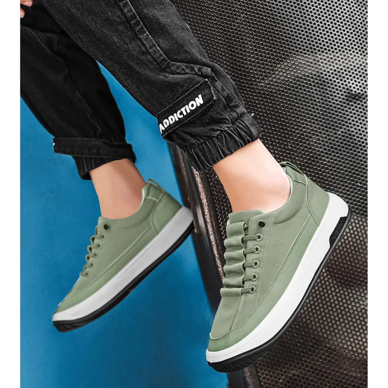 Treiton -  Heren Schoenen - Stijlvolle Platform Sneakers met Comfortabele Zool